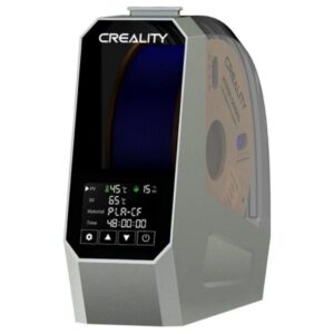 creality space pi secador de filamento calentamiento ptc de 360 grados con ventilador integrado temperatura configurable entre 45 y 70ºc adaptable a 12 tipos de filamentos