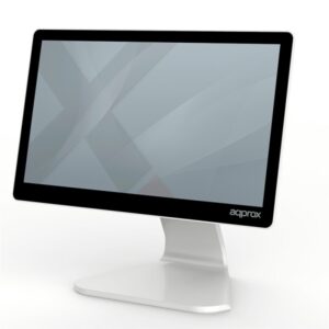 approx tpv con pantalla capacitiva 15.6" intel celeron n5095 qc 2.0ghz 8gb ddr4 256gb ssd altavoces wifi, bluetooth, rj45, hdmi, usb 2.0, usb 3.0, com, audio color blanco