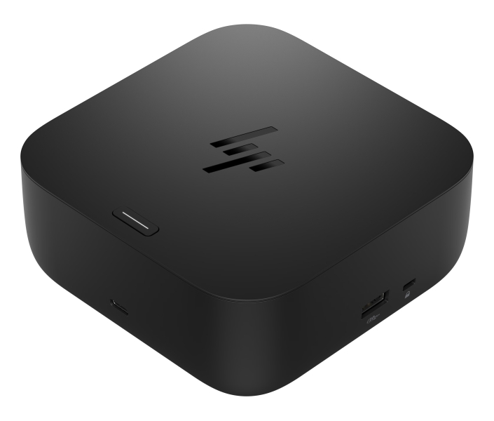 hp dock g6 100w thunderbolt con 8 puertos 1xusb c, 3xusb a, 2xdisplay port, 1xhdmi, 1xrj 45 alimentacion hasta 100w via usb‑c pd color negro