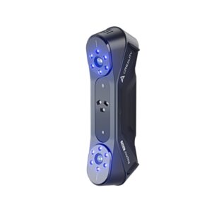 creality cr scan raptor pro escaner 3d 1 laser principal + 7 laseres azules paralelos + 22 laseres azules cruzados + laser nir para captura de detalles superior velocidad hasta 60fps precision de hasta 0,02mm objetos entre 0.2mm y 4000mm vision
