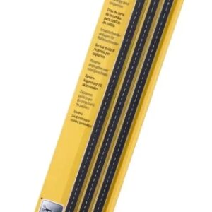 fellowes pack de 3 bandas de repuesto para cizalla formato a4 reversibles cortables a medida color negro