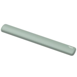 fellowes breyta reposamuñecas para teclado proteccion antibacteriana microban revestimiento antipolvo tacto suave soporte ergonomico alivio del dolor 47x6x1.75cm color verde salvia