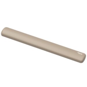 fellowes breyta reposamuñecas para teclado proteccion antibacteriana microban revestimiento antipolvo tacto suave soporte ergonomico alivio del dolor 47x6x1.75cm color beige arena