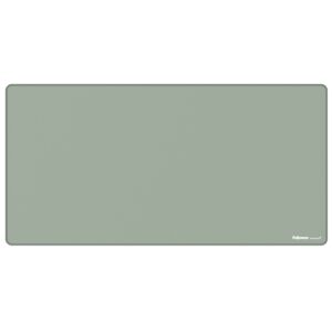 fellowes breyta alfombrilla de escritorio antideslizante proteccion antimicrobiana antirreflectante fabricado con material reciclado 40x80x0.25cm color verde salvia