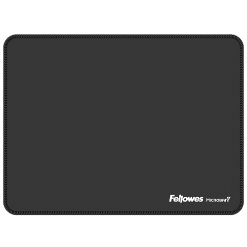 fellowes breyta alfombrilla xl antideslizante proteccion antimicrobiana bordes reforzados fabricado con material reciclado 21x28x0.25cm color negro