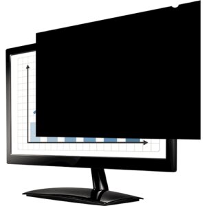 fellowes privascreen filtro de privacidad para pantallas panoramicas hasta 22" relacion de aspecto 16:10 reduce reflejos previene fatiga visual 47.31x29.53cm color negro