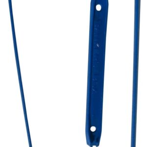 fellowes pack de 100 fasteners plastico pp 110mm admite hasta 600 hojas de 80g color azul