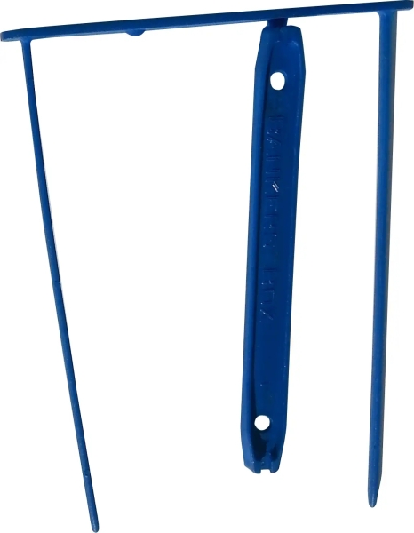 fellowes pack de 100 fasteners plastico pp 110mm admite hasta 600 hojas de 80g color azul