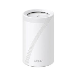 tp link deco be65 sistema wifi mesh tribanda velocidad hasta 9.3gbps wifi 7 ethernet 2.5gbps vpn color blanco