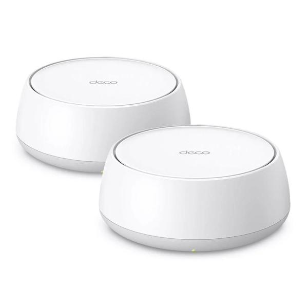 tp link deco be25 pack de 2 sistemas wifi mesh doble banda velocidad hasta 3.6gbps wifi 7 ethernet 2.5gbps vpn color blanco