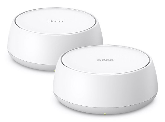 tp link deco be22 pack de 2 sistemas wifi mesh doble banda velocidad hasta 3.6gbps ethernet 1gbps wifi 7 vpn color blanco