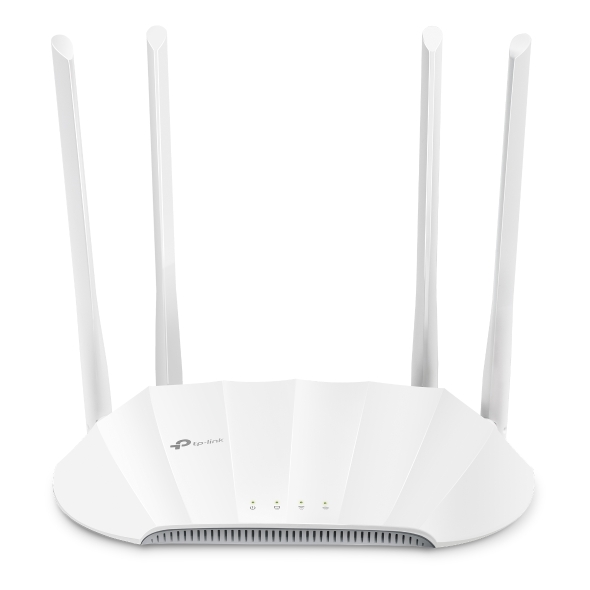 tp link tl wa1801 punto de acceso de doble banda poe velocidad hasta 1.8gbps 4 antenas fijas wifi 6 ax1800 ethernet color blanco
