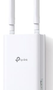 tp link tl mr100 outdoor router de banda unica para exteriores velocidad hasta 300mbps wifi 10/100mbps lan/wan sim antenas externas color blanco