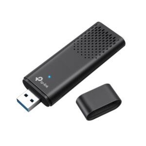 tp link archer tx1800u adaptador usb a wifi 6 doble banda velocidad hasta 1.2gbps seguridad avanzada color negro