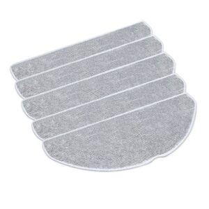 tp link tapo rva301 pack de 5 mopas de fregado para robot aspirador lavables reutilizables color gris