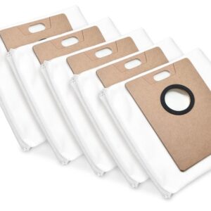 tp link tapo rva202 pack de 5 bolsas para robot aspirador capacidad 3 litros sellado automatico color blanco