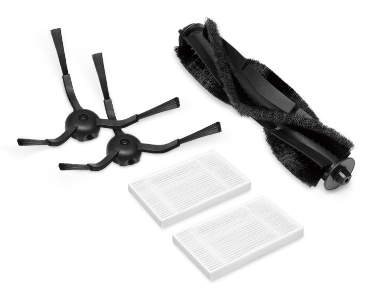 tp link tapo rva105 pack de accesorios para robot aspirador filtro hepa lavable cepillo rotatorio cepillos laterales color negro