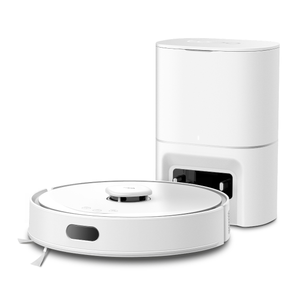 tp link tapo rv30 max plus white robot aspirador con friegasuelos bluetooth base de autovaciado con bolsa de 3l mapeo preciso 5300pa 2600mah 2 depositos de 300ml color blanco