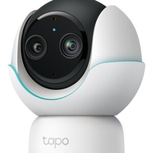 tp link tapo c840 camara de seguridad 2k qhd bluetooth 2 lentes deteccion con ia wifi vision nocturna resolucion 4mpx audio bidireccional cancelacion de ruido color blanco y negro