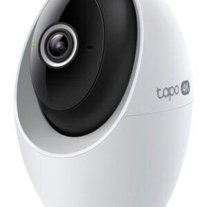 tp link tapo c260 camara de seguridad 4k deteccion con ia wifi resolucion de 8mpx vision nocturna audio bidireccional cancelacion de ruido color blanco y negro