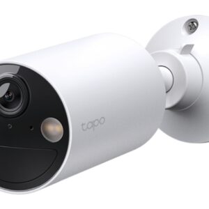 tp link tapo tc82 camara de seguridad bateria 6400mah ip65 wifi vision nocturna resolucion de 3mpx color blanco y negro