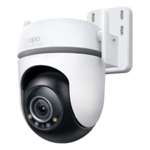 tp link tapo tc42 camara de seguridad exterior 2k qhd deteccion con ia wifi rj45 ip66 resolucion de 4mpx vision nocturna audio bidireccional color blanco y negro
