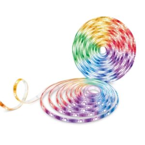 tp link tapo l930 10 pack de 2 tiras led de 5m intensidad regulable adhesivo 3m wifi control con asistente virtual y app luminosidad 2000lm rgb multicolor