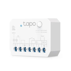 tp link tapo s110e interruptor conmutador inteligente bluetooth wifi compatible con asistentes virtuales programable monitorizacion del consumo color blanco