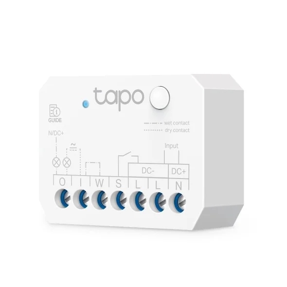 tp link tapo s110e interruptor conmutador inteligente bluetooth wifi compatible con asistentes virtuales programable monitorizacion del consumo color blanco