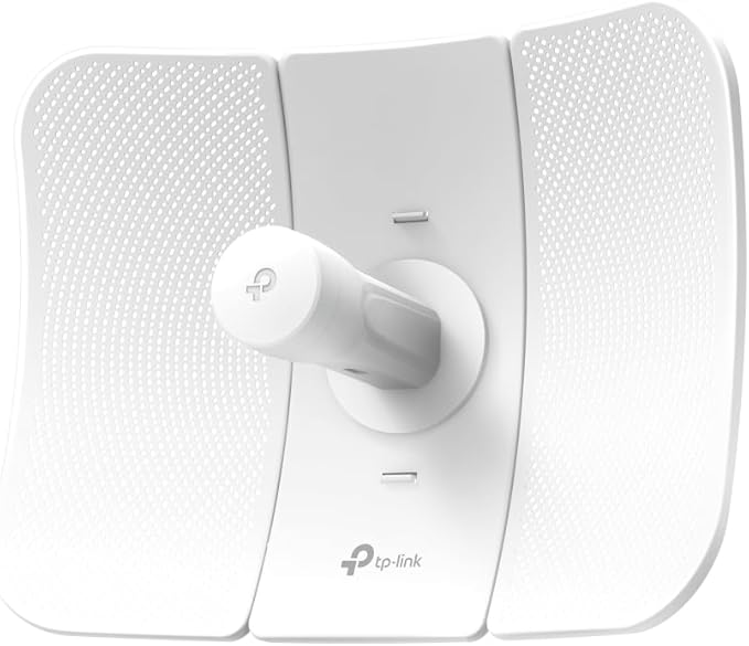 tp link cpe610 antena direccional de 27dbi cobertura hasta 30km velocidad hasta 300mbps ip65 wifi injector poe pasivo incluido color blanco