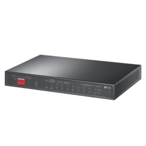 tp link tl sg1210pp switch 10 puertos no administrado 8xrj45 poe+ 1gbps 2xrj45 1gbps conmutacion hasta 20gbps soporta qos plug and play color negro
