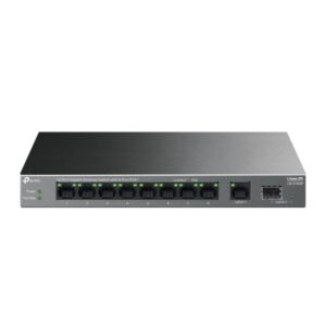 tp link ls1210gp litewave switch 10 puertos no administrado 8xrj45 poe+ 1gbps 2xrj45 1gbps conmutacion hasta 20gbps color negro