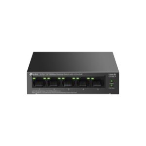 tp link ls105lp litewave switch 5 puertos no administrado 4xrj45 poe 100mbps 1xrj45 100mbps recuperacion automatica color negro