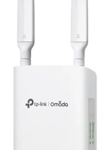 tp link omada er703wp 4g outdoor router de doble banda velocidad hasta 3gbps 3x1gbps wan/lan nanosim vpn wifi seguridad avanzada antenas externas color blanco