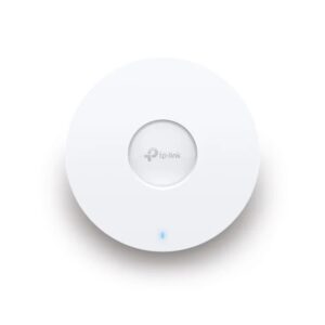tp link omada eap653 punto de acceso de doble banda poe+ bluetooth cobertura hasta 140m2 velocidad 3gbps soporta hasta 250 clientes wifi 6 mesh rj45 color blanco
