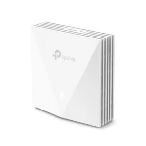 tp link omada eap650 wall punto de acceso de doble banda velocidad 3gbps cobertura hasta 40m2 soporta hasta 100 clientes wifi 6 ethernet color blanco