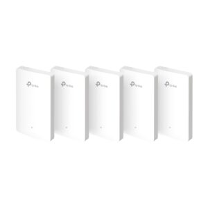tp link omada eap615 wall punto de acceso de doble banda poe velocidad hasta 1.8gbps cobertura hasta 50m2 soporta hasta 120 clientes wifi 6 ax1800 ethernet color blanco