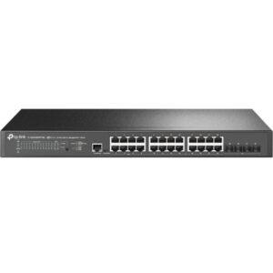 tp link omada sg3428xpp m2 switch 28 puertos gestionado 8xrj45 poe++ 2.5gbps 16xrj45 poe+ 2.5gbps 4xsfp 10gbps soporta qos conmutacion hasta 200gbps color negro