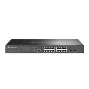 tp link omada sg3218xp m2 switch 18 puertos gestionado 16xrj45 2.5gbps 2xsfp+ 10gbps soporta qos conmutacion hasta 120gbps color negro