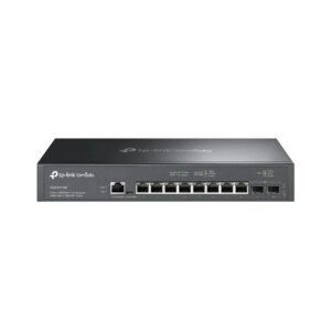 tp link omada sg3210x m2 switch 10 puertos gestionado 8xrj45 2.5gbps 2xsfp 10gbps soporta qos conmutacion hasta 80gbps color negro