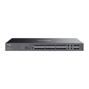 tp link omada sg5428xf switch 28 puertos gestionable 20xsfp 4xrj45/sfp combo 4xsfp+ 10gbps conmutacion hasta 128gbps color negro