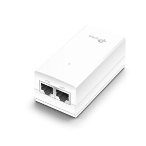 tp link omada poe4818g inyector poe pasivo velocidad hasta 1gbps incluye kit de montaje en pared ethernet plug and play deteccion automatica color blanco