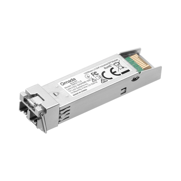 tp link omada ism311ls modulo transceptor sfp 1000base lx smf fibra optica hasta 20km velocidad hasta 1.25gbps conexion en caliente monitorizacion ddm