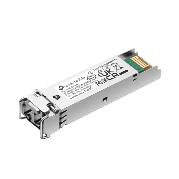 tp link omada sm311lm modulo transceptor sfp 1000base sx mmf fibra optica hasta 550m velocidad hasta 1.25gbps conexion en caliente monitorizacion ddm