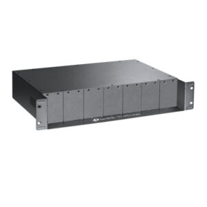tp link omada fc1420 chasis bastidor para 14 bahias 19 pulgadas 2 ventiladores altura 2u color gris oscuro