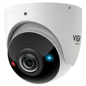 tp link vigi insight s485pi camara de seguridad para exterior 4k ip67 ik10 audio bidireccional color blanco y negro