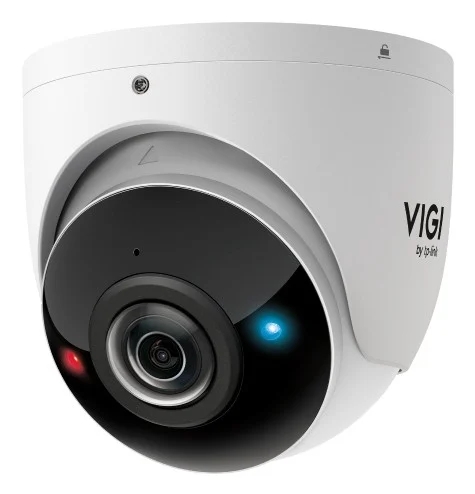 tp link vigi insight s485pi camara de seguridad para exterior 4k ip67 ik10 audio bidireccional color blanco y negro