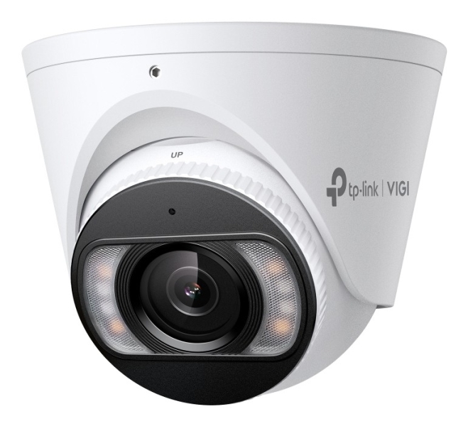 tp link vigi insight s455 camara de seguridad para exterior lente de 2.8mm deteccion inteligente ip67 resolucion de 5mpx audio bidireccional color blanco y negro