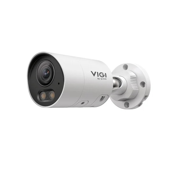 tp link vigi insight s345s camara de seguridad exterior lente 4mm ip67 deteccion inteligente rj45 resolucion de 4mpx vision nocturna audio bidireccional color blanco y negro