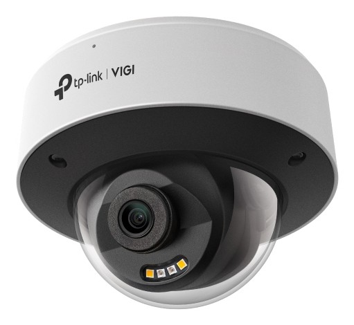 tp link vigi insight s285 camara de seguridad lente de 4mm 4k ip67 ik10 resolucion de 8mpx vision nocturna audio bidireccional color blanco y negro